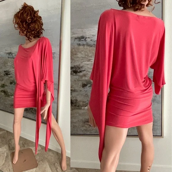 ABI FERRIN Signature 5-Way DRESS Coral XXS - Picture 12 of 15